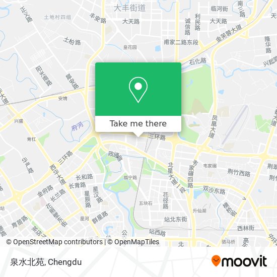 泉水北苑 map