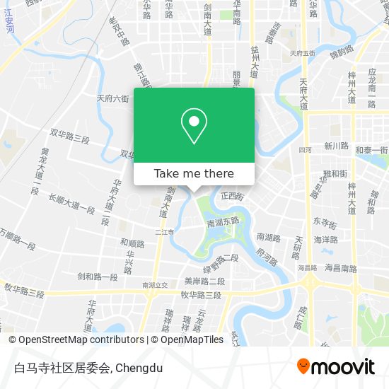 白马寺社区居委会 map