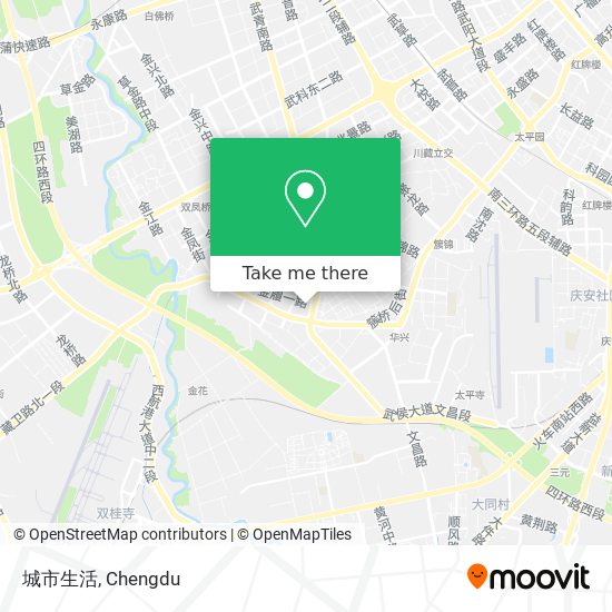 城市生活 map