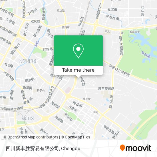 四川新丰胜贸易有限公司 map