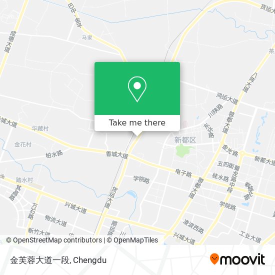 金芙蓉大道一段 map