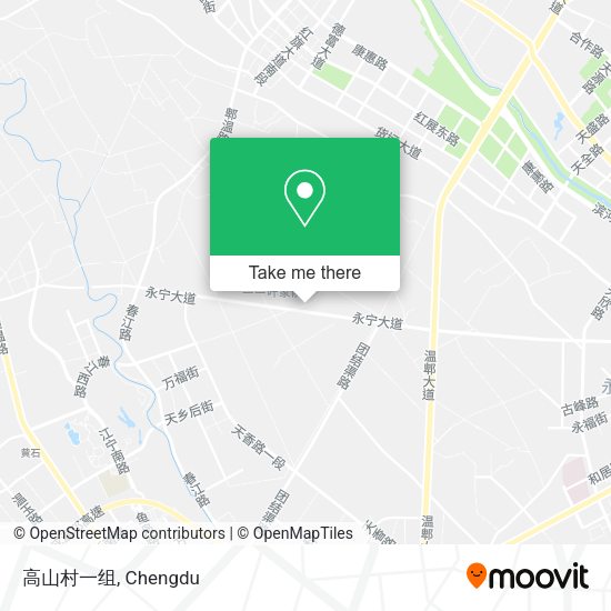高山村一组 map