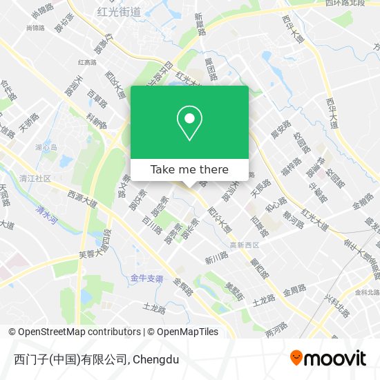 西门子(中国)有限公司 map