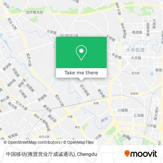 中国移动(雍渡营业厅成诚通讯) map