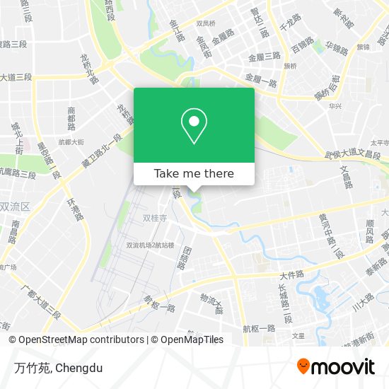 万竹苑 map