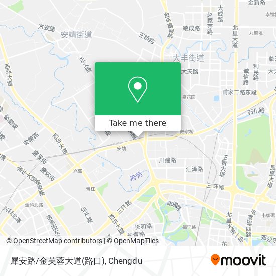 犀安路/金芙蓉大道(路口) map