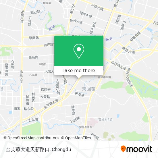 金芙蓉大道天新路口 map