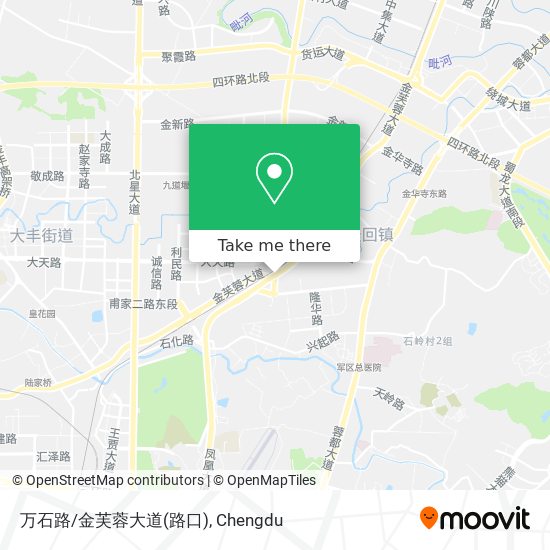 万石路/金芙蓉大道(路口) map