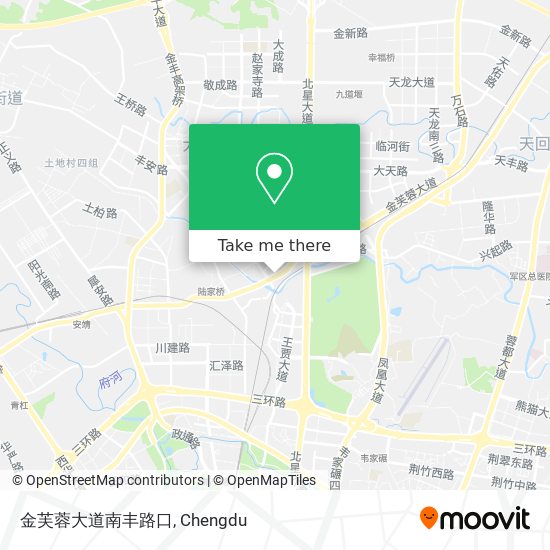 金芙蓉大道南丰路口 map
