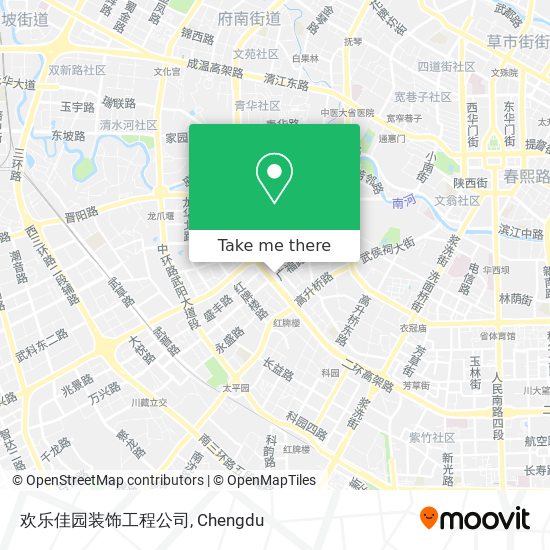 欢乐佳园装饰工程公司 map