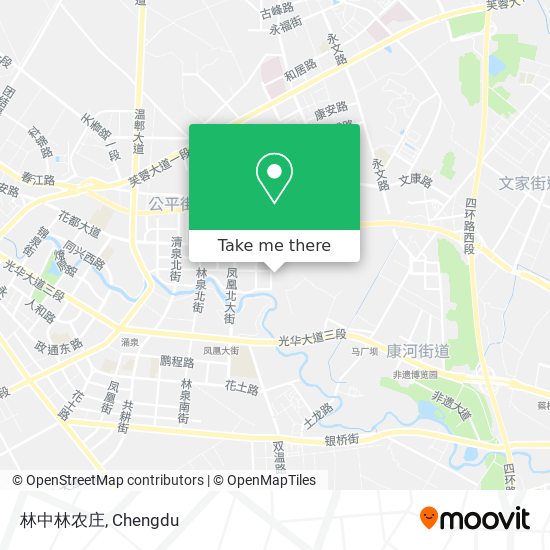 林中林农庄 map