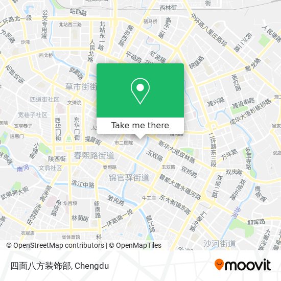 四面八方装饰部 map