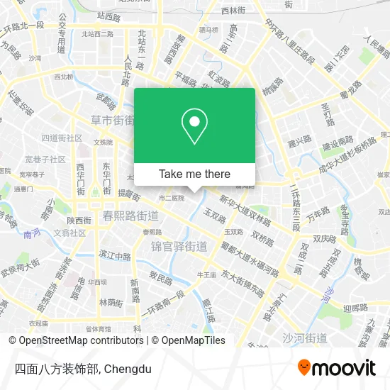四面八方装饰部 map