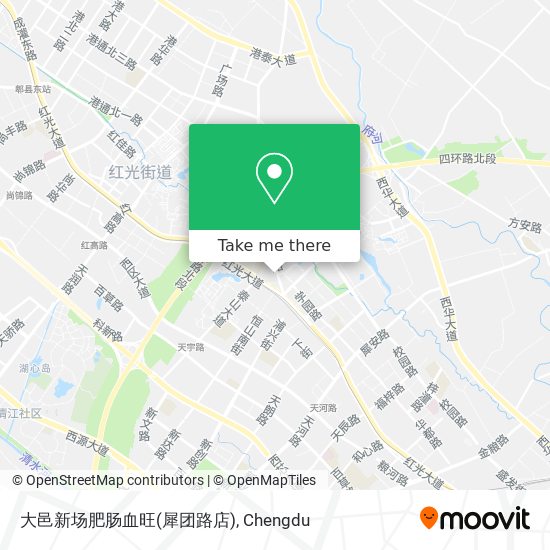 大邑新场肥肠血旺(犀团路店) map