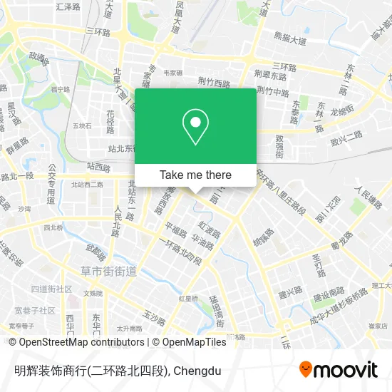 明辉装饰商行(二环路北四段) map