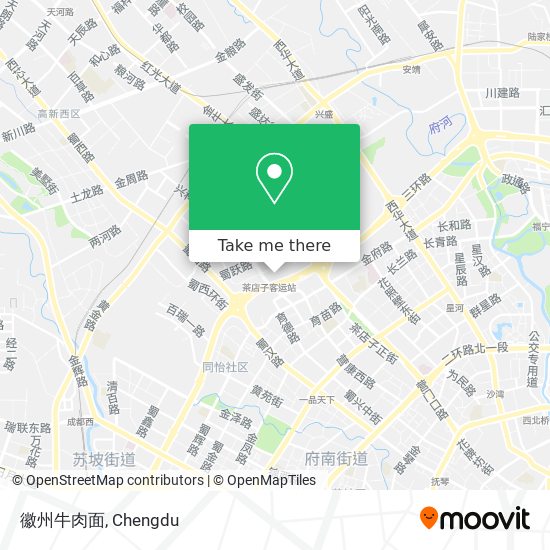 徽州牛肉面 map