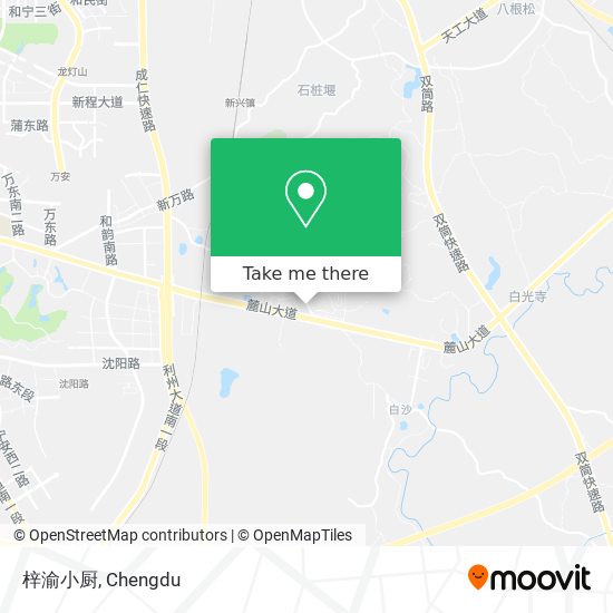 梓渝小厨 map