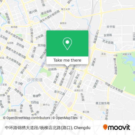 中环路锦绣大道段/杨柳店北路(路口) map