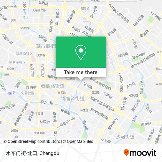 水东门街-北口 map