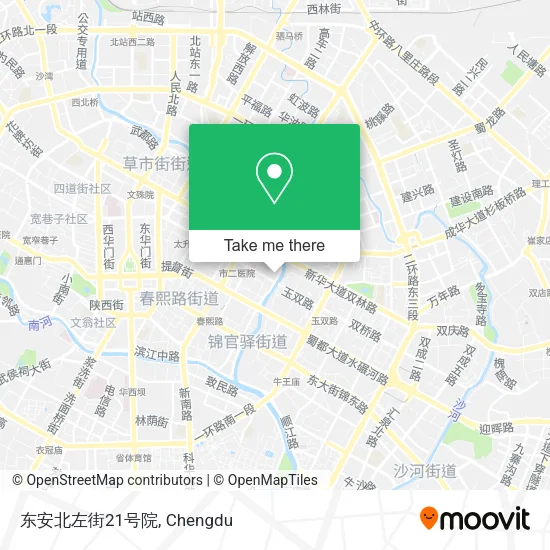 东安北左街21号院 map