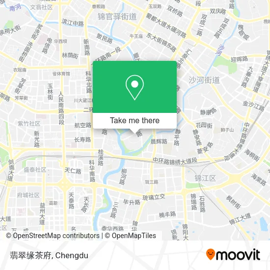 翡翠缘茶府 map