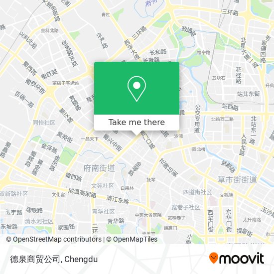 德泉商贸公司 map