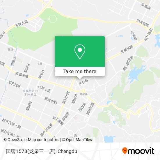 国窖1573(龙泉三一店) map