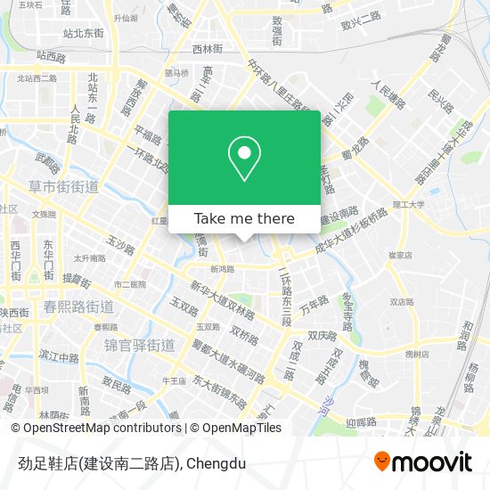 劲足鞋店(建设南二路店) map