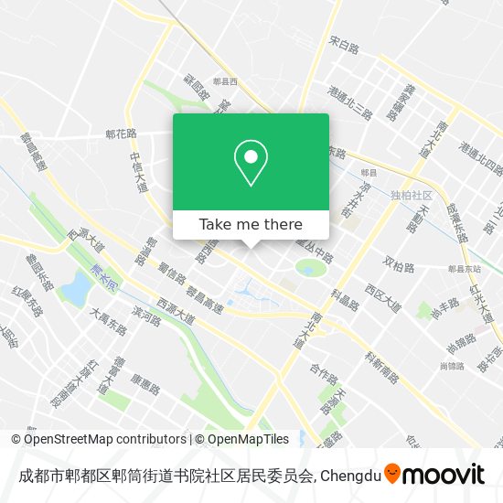 成都市郫都区郫筒街道书院社区居民委员会 map