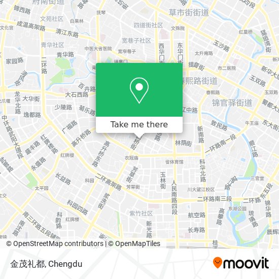 金茂礼都 map