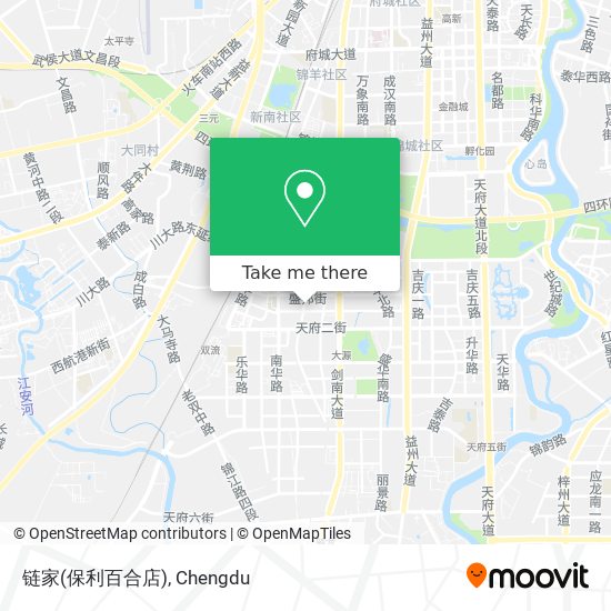 链家(保利百合店) map