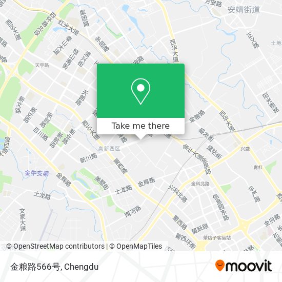 金粮路566号 map