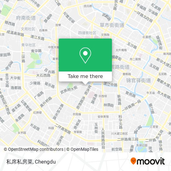 私席私房菜 map