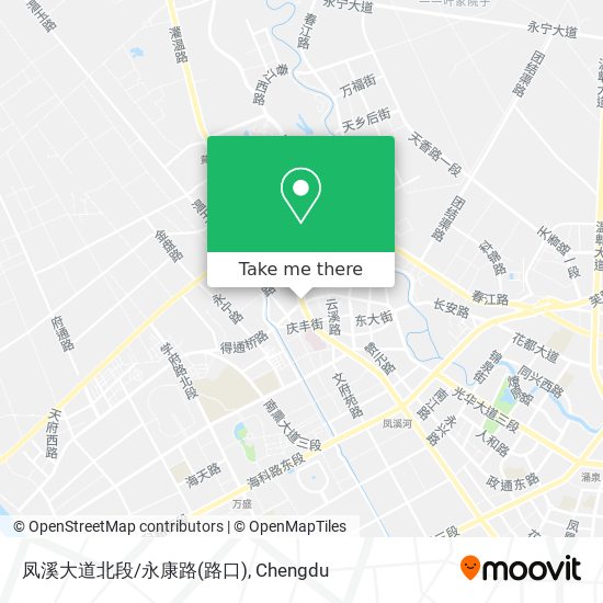 凤溪大道北段/永康路(路口) map