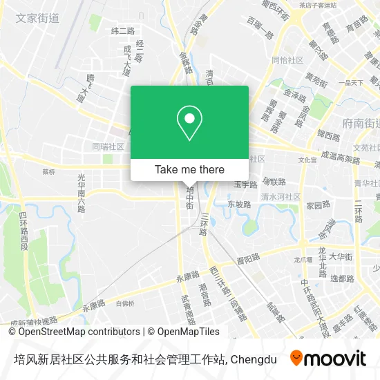 培风新居社区公共服务和社会管理工作站 map