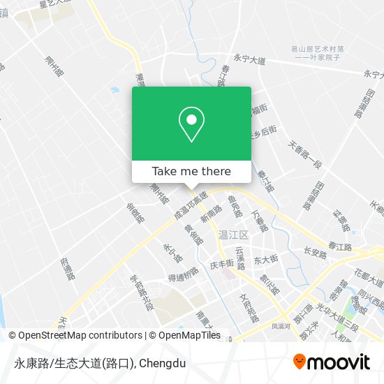 永康路/生态大道(路口) map