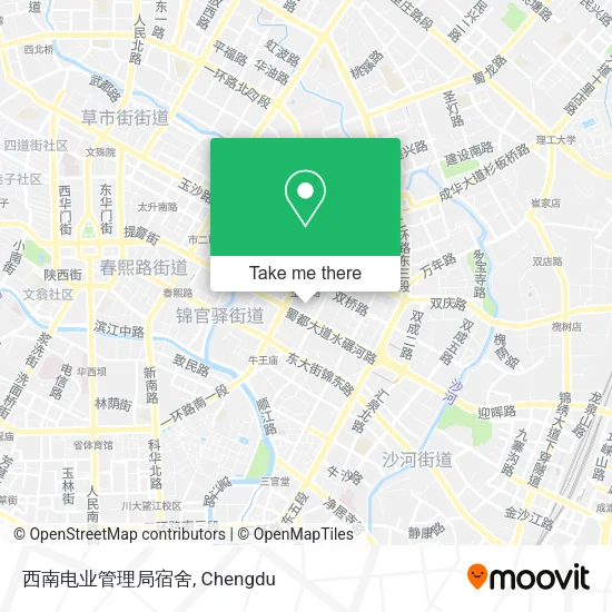 西南电业管理局宿舍 map