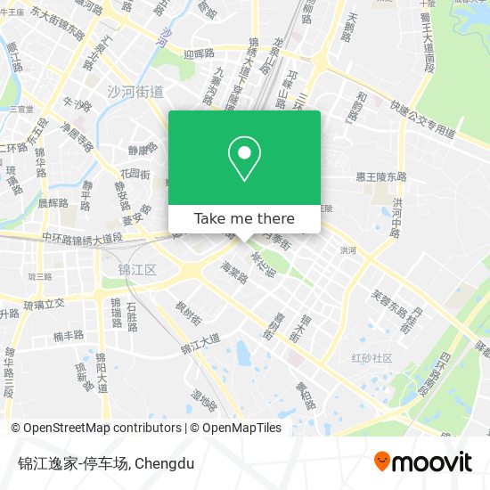 锦江逸家-停车场 map