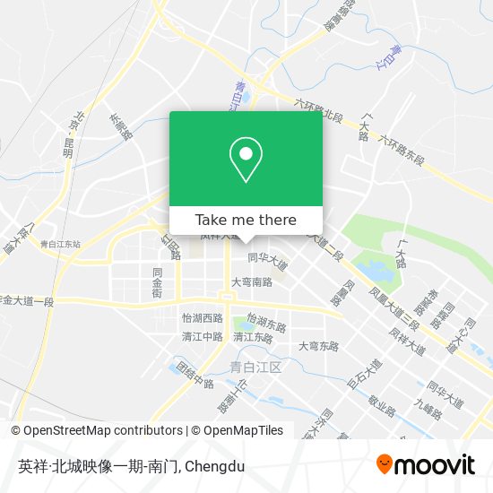 英祥·北城映像一期-南门 map