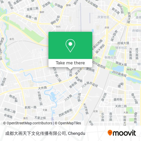 成都大画天下文化传播有限公司 map
