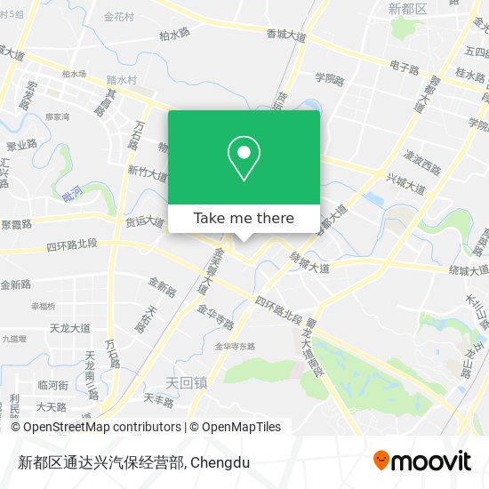 新都区通达兴汽保经营部 map