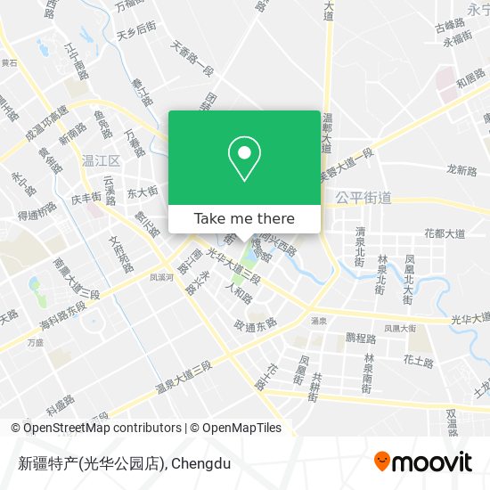 新疆特产(光华公园店) map