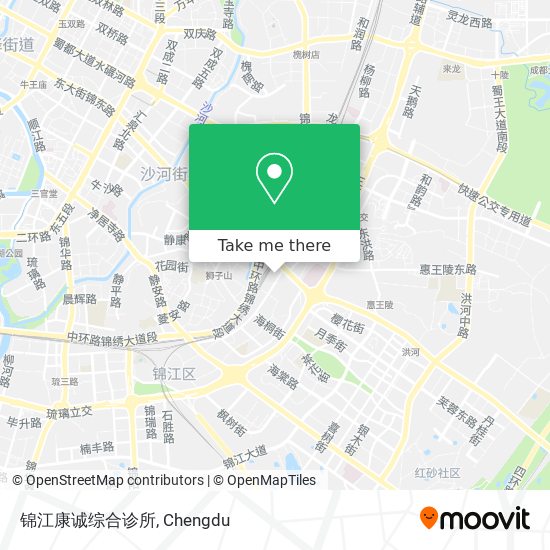 锦江康诚综合诊所 map