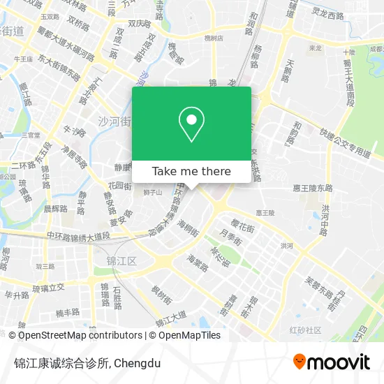 锦江康诚综合诊所 map