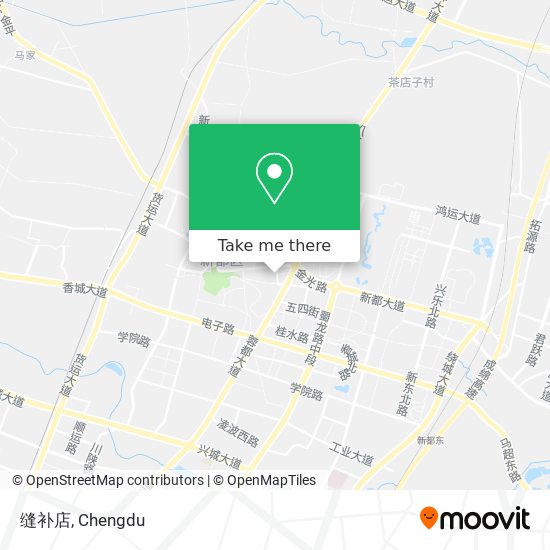 缝补店 map