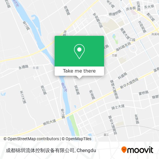 成都锦圳流体控制设备有限公司 map