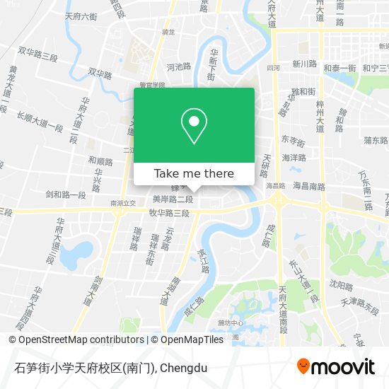石笋街小学天府校区(南门) map