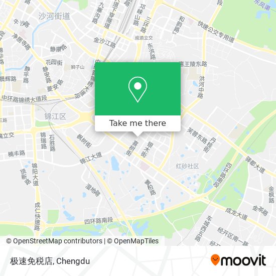 极速免税店 map