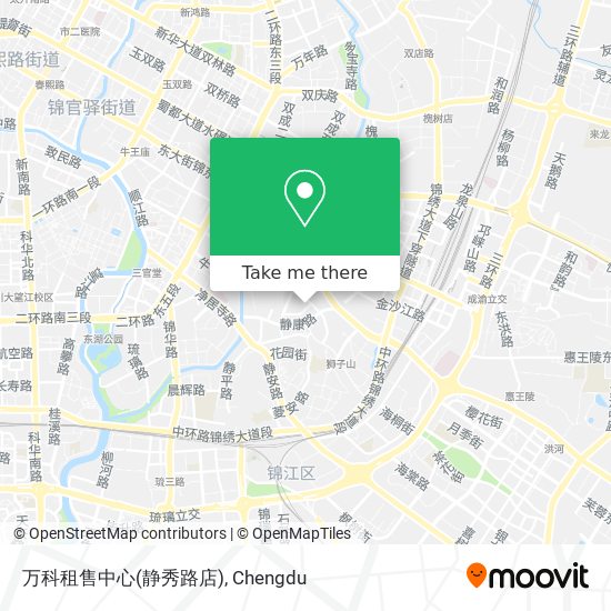万科租售中心(静秀路店) map