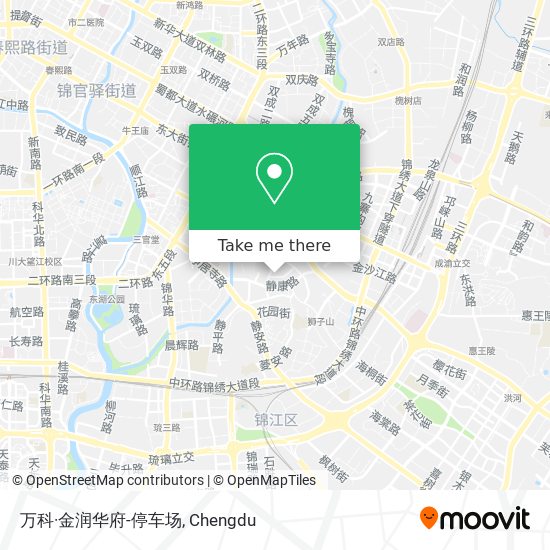 万科·金润华府-停车场 map